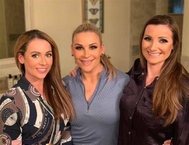 WWE's Natalya Neidhart and sister Jenni show off their amazing DIPS in Super Bowl Sunday Instagram s