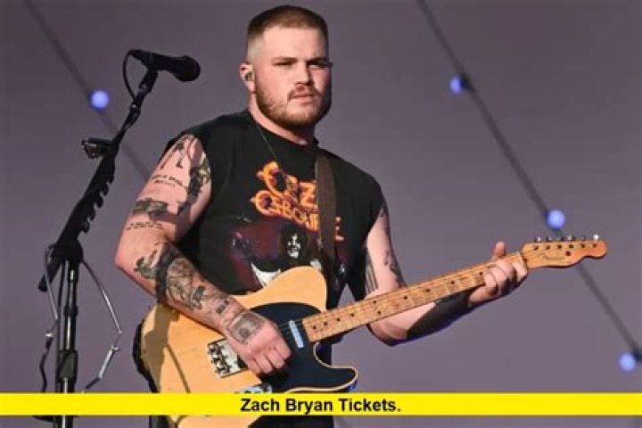 Zach Bryan in Jacksonville Tickets, venue, opening act and more